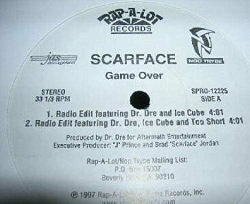 Scarface - Game Over - Rap-A-Lot Records