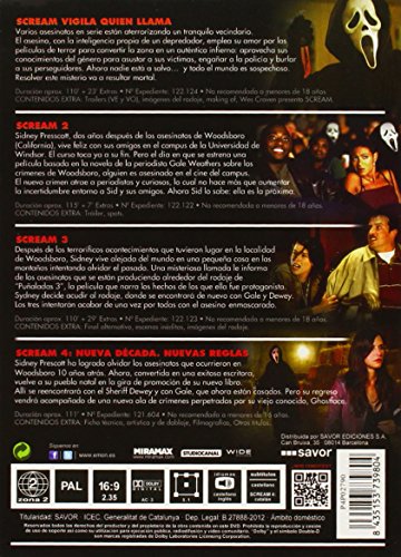 Scream 1-4 [DVD]