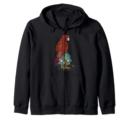 Sea of Thieves Mango Parrot, Reaper Of Souls Sudadera con Capucha