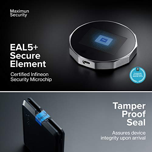 SecuX Crypto Wallet Bundle - V20 + W10 Hardware Wallet - w/ Touch Screen, USB - Easily Manage Your Bitcoin, Ethereum, ERC-20, Ripple, BTC, ETH, LTC, BCH, DGB, Dash, BNB, Doge, XLM and More…