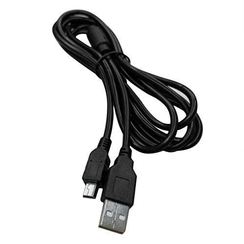 SeniorMar-UK Cable de Carga USB de 1.8M Cable de Datos del Cargador del Gamepad inalámbrico para el Controlador PS3 Conectar el Juego y la Carga de la computadora