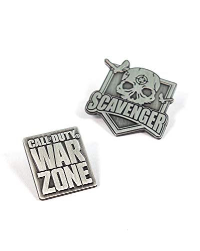 Sets pins Call of Duty - Pins Warzone & Scavenger / Pin Kings - Accesorios Call of Duty - Producto con licencia oficial
