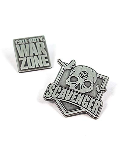 Sets pins Call of Duty - Pins Warzone & Scavenger / Pin Kings - Accesorios Call of Duty - Producto con licencia oficial