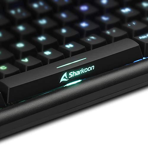 Sharkoon Skiller SGK30 Red, Gaming Keyboard, ES Layout, Teclado Mecánico, Layout QWERTY Español