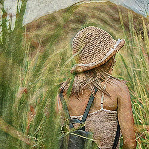 She plays with the sword