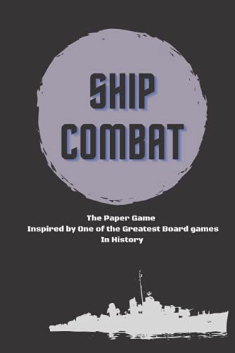 Ship Combat Game Book: sea battle game book
