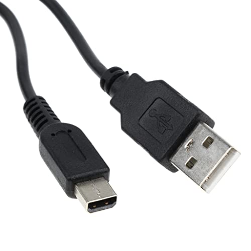 Shiwaki Cable de Datos del Cable de Carga de La Fuente de Alimentación USB de 4 Pies para El Controlador de Wii U
