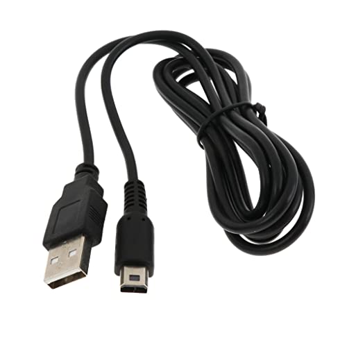 Shiwaki Cable de Datos del Cable de Carga de La Fuente de Alimentación USB de 4 Pies para El Controlador de Wii U