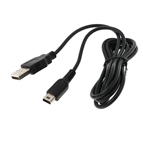 Shiwaki Cable de Datos del Cable de Carga de La Fuente de Alimentación USB de 4 Pies para El Controlador de Wii U