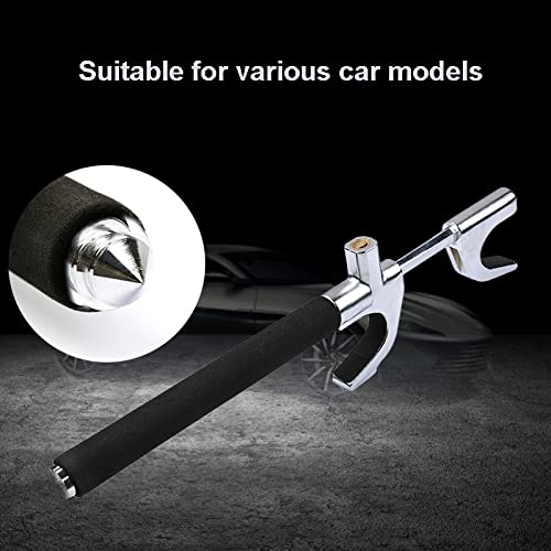 SHUBIAO-fcha Bloqueo de volante, Coche Universal Anti Robo Rueda Directiva Lock High Safety Ajustable U Forma de U Forma Cerradura inoxidable for Suv Sistema de seguridad de automóviles de camiones Nu