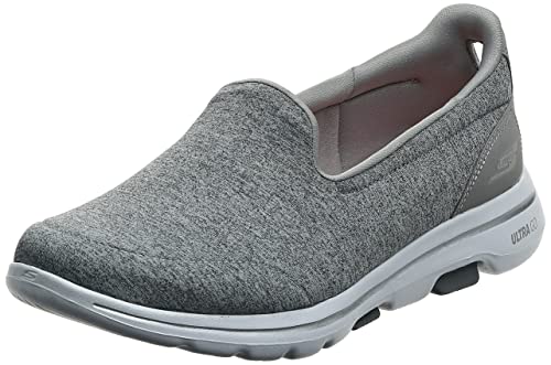 Skechers Go Walk 5-Honor, Zapatillas Mujer, Gris, 38 EU