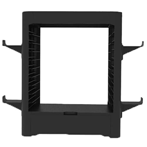 snakebyte GAMES TOWER 5 - negro - Solución de almacenamiento universal para hasta 10 juegos/Blu-Ray y mandos, compartimento extra para accesorios, comp. con PlayStation 5, PS4, Xbox Series X, Xbox One