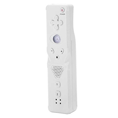 Socobeta Controlador de Juegos Controlador de Consola remota Controlador de Consola de Juegos Analog Rocker Motion Compatible con Wii(Blanco)