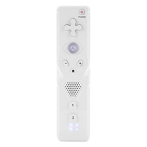 Socobeta Controlador de Juegos Controlador de Consola remota Controlador de Consola de Juegos Analog Rocker Motion Compatible con Wii(Blanco)