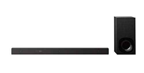 Sony HT-ZF9 - Barra de sonido 3.1 con Alexa Integrada (Dolby Atmos, DTS:X, HDMI, Bluetooth, Wi-Fi, compatible con 4K HDR, HDCP 2.2), color negro