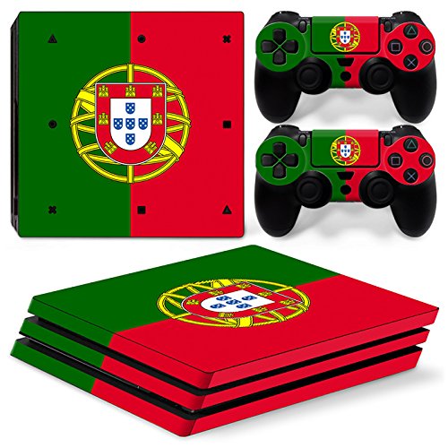 Sony PS4 Playstation 4 Pro Skin Design Foils Pegatina Set - Portugal Motivo
