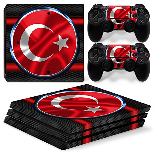 Sony PS4 Playstation 4 Pro Skin Design Foils Pegatina Set - Turkey Motivo