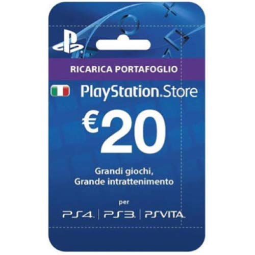 Sony Psn Hanging Card 20 Euro