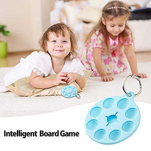 Soporte AirTags con Juguetes Pop Fidget, Divertida Funda AirTags con Llavero antipérdida, Funda Protectora Apple AirTag, artículos de búsqueda para Collares de Perro, Llaves, Mochilas y Carteras