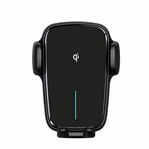 Soporte de Coche de Carga inalámbrica M Joyroom alinea automáticamente Las Rejillas de ventilación de CD para instalación General Soporte de Coche de Ventosa Negro 96 * 98 Mm