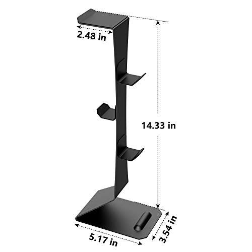 Soporte para Controlador de Juegos para Nintendo Switch/Xbox/Playstation PS4,Accesorios universales Gamepad,Controlador de Juego Dual MiiKARE y Soporte para Auriculares-Nergo