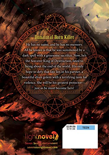 SORCERER KING OF DESTRUCTION LIGHT NOVEL 01 (The Sorcerer King of Destruction and the Golem of the Barbarian Queen (Light Novel))