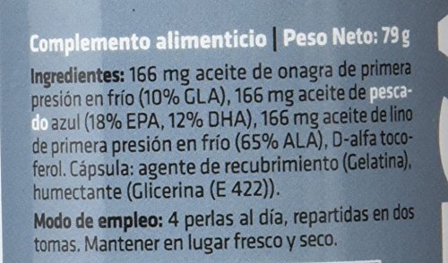 Sotya Softgels, Omega 3,6,9 (O.P.O), 110 Perlas, 720 mg