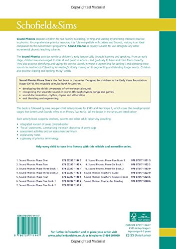 Sound Phonics Phase One: EYFS, Ages 3+: 1
