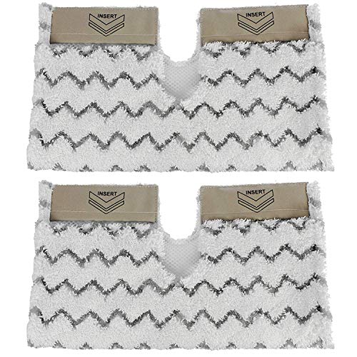 Spares2go Shark Klik n Flip S6001 S6003 - Juego de 2 almohadillas para limpiador de vapor