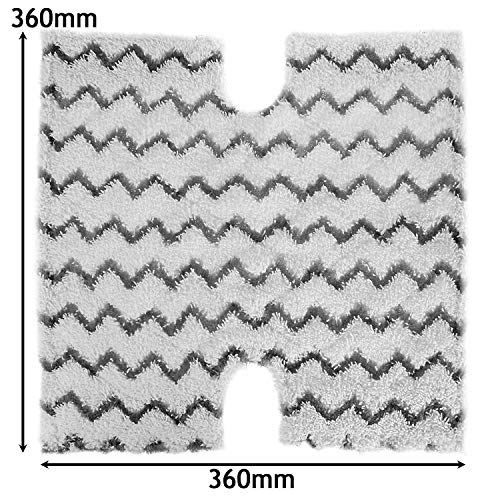 Spares2go Shark Klik n Flip S6001 S6003 - Juego de 2 almohadillas para limpiador de vapor