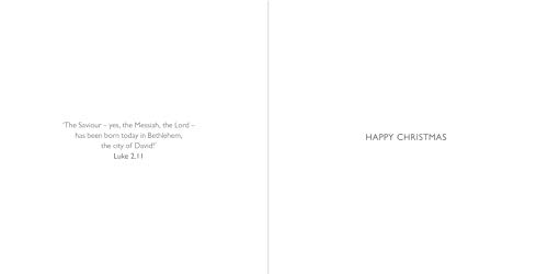 SPCK Charity Christmas Cards with Bible Verse, Pack of 10, 2 Designs: Winter Scenes