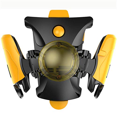 SPLLEADER Controlador de Juego móvil para PUBG,Gatillos sensibles Joysticks Aim & Fire Trigger Keys para PUBG/Knives out L1R1,Amarillo