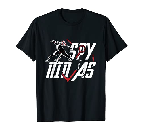 Spy Gaming Ninjas Funny Gamer Gaming Fan Camiseta