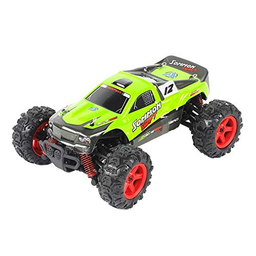 SSBH 1/24 Control Remoto Escalada Coche Deportivo 2.4G 4WD Coche de Carreras RC de Alta Velocidad Crazy Drift Buggy Racing Camión eléctrico RTR Juguetes Niños y Adultos Cumpleaños 19 * 15 * 10 cm