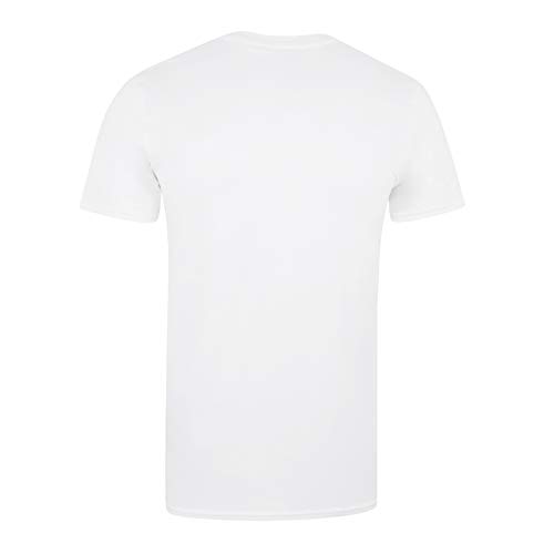 Star Wars Crew Camiseta, Blanco, Medio para Hombre