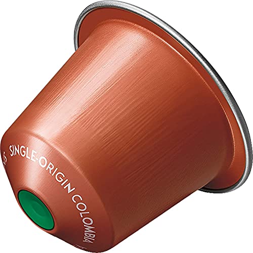 Starbucks Single Origin Colombia - Juego de 5 cápsulas de café tostado, compatible con Nespresso, 50 cápsulas
