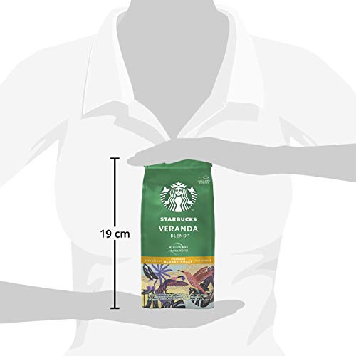 Starbucks Veranda Blend Café Molido De Tostado Suave 6 Bolsa de 200g