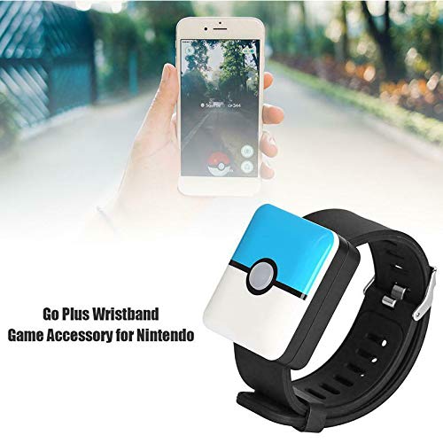 Starmood para Pokemon Go Plus Bluetooth Pulsera Auto Catch Brazalete Juego Smart Accesorios Juguetes - Azul