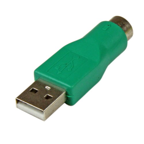 StarTech.com GC46MF - Adaptador teclado o ratón USB a conector PS/2 MiniDIN, verde