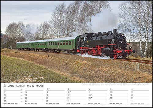 Steam Engines Wall Calendar 2022