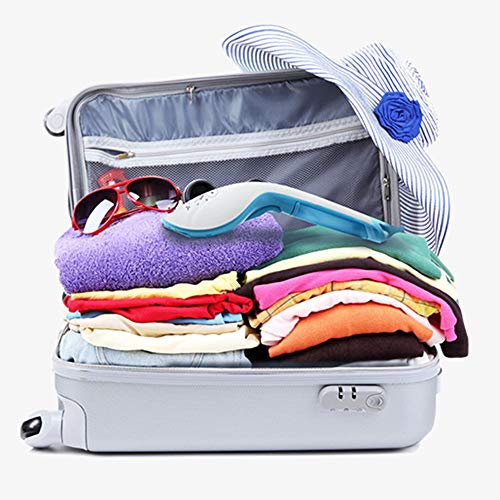 Steam iron Portátil Ligero con My Little Steamer, 45S Speed ​​Hot 60ml Split Water Tank 6 Hole Steam Steam For Ropa For Viajes De Negocios Y Tiendas, Azul