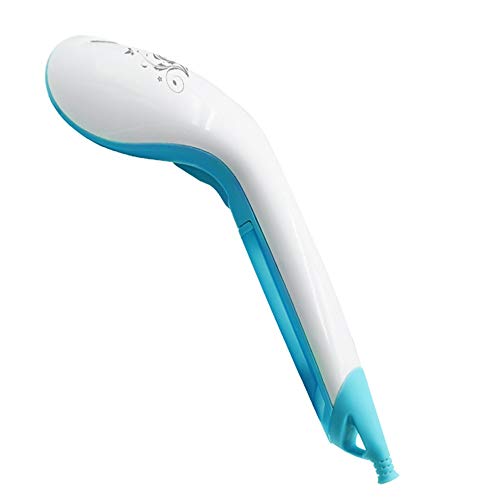 Steam iron Portátil Ligero con My Little Steamer, 45S Speed ​​Hot 60ml Split Water Tank 6 Hole Steam Steam For Ropa For Viajes De Negocios Y Tiendas, Azul