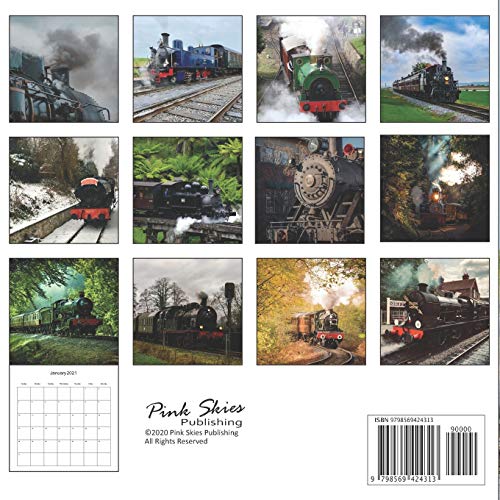 Steam Train: 2021 Calendar