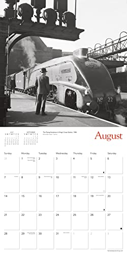 Steam Trains Heritage Wall Calendar 2022 (Art Calendar)