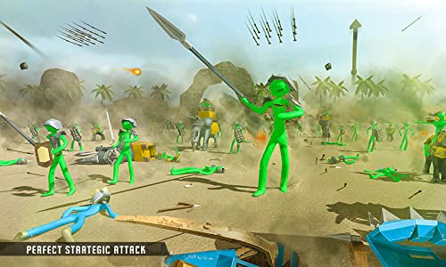 Stickman Castle Defense - Zombie Battle Simulator