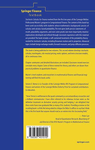 Stochastic Calculus for Finance II: Continuous-Time Models (Springer Finance)