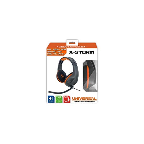 Subsonic - X-1000 Auriculares Gaming estereo con micro X-Storm para Playstation 4 - PS4 - Xbox One
