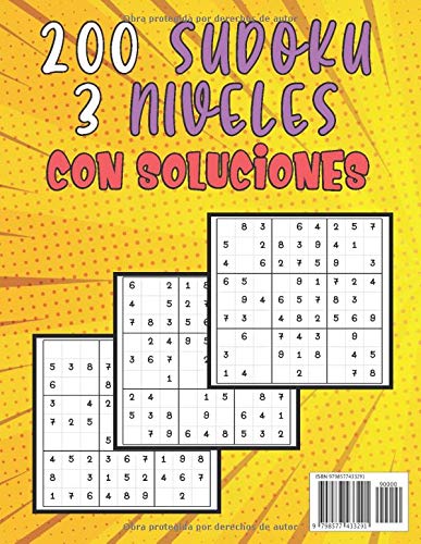 Sudoku para niños 7-9 Años: juegos para jugar en familia | 200 Sudoku Niños 9x9 con instrucciones y soluciones | De Fácil a medio | regalos para niños niñas chicos chicas