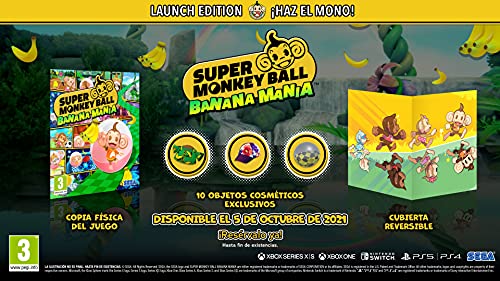 Super Monkey Ball Banana Mania Launch Edition Ps4 Esp