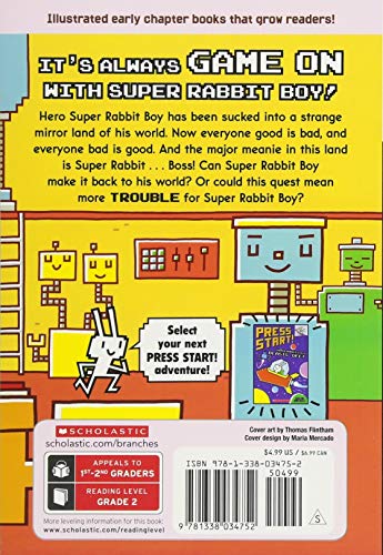 Super Rabbit Boy vs. Super Rabbit Boss!: A Branches Book (Press Start! #4)